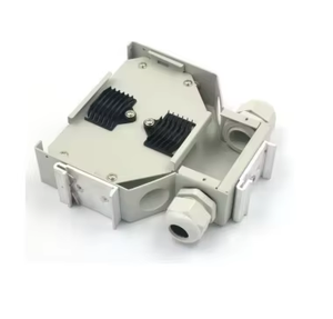 12-Port-DIN-Schienen-Glasfaser-Patchfeld SC-Duplex-Montage box für optische Verteilung und FTTH-Netzwerke - Product Image 3