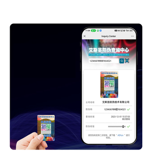 Etiqueta de holograma de impresión de pegatina de código Qr colorido antifalsificación de diseño gratuito - Product Image 3