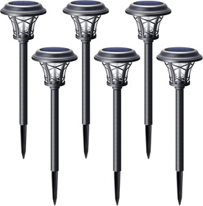 Small Size Colorful RGB Ball Light Outdoor Garden Pathway <strong>LED</strong> Solar Stake Light - Product Image 1