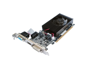 OEM Factory GT610 1GB/2GB DDR3 Tarjeta de video de bajo perfil GPU VGA Interfaz de salida Ventilador Enfriador Nuevo PC Oficina Juegos de escritorio - Product Image 2