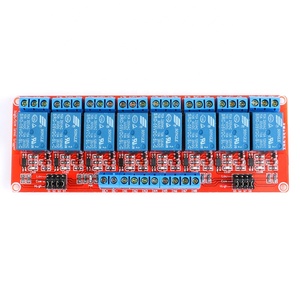 Modulo relè Stock 8 Channel 5V 12V 24V con isolamento optoaccoppiatore supporta scheda di espansione Trigger di alto e basso livello - Product Image 4