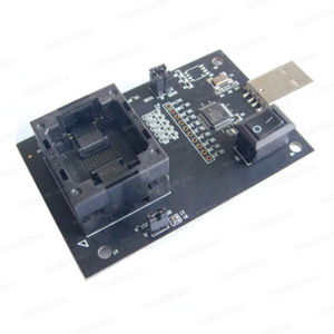 EMMC100 presa BGA100 prova Nand flash eMMC Lettore programmatore socket Adapter 14x18mm - Product Image 5
