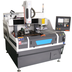 AC servo CNC enrutador metal 6060 cnc grabado maquinaria ATC máquina fresadora cnc - Product Image 1