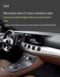 Per Mercedes-Benz W213 E300 E200 controllo centrale grande schermo doppio pannello digitale a grappolo LED strumento tachimetro Display LCD - Product Image 4