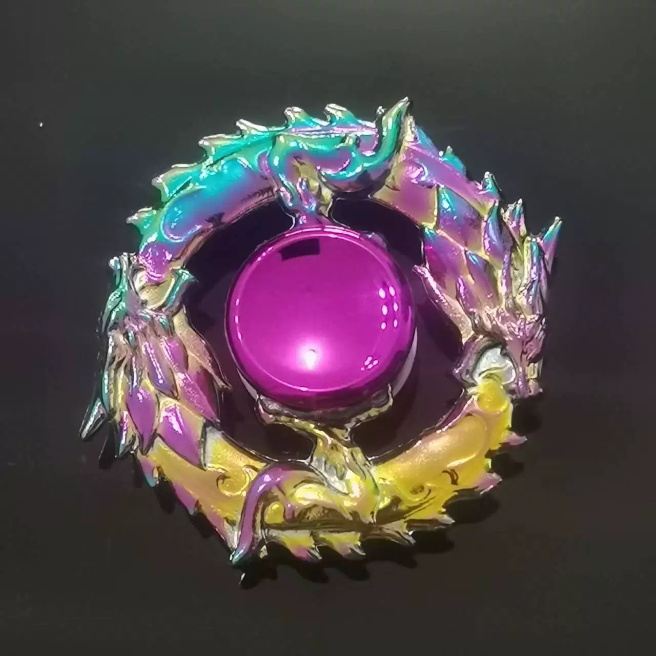 Couvercle moulé avec précision - disque rond - araignée rouge