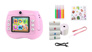 2.4 inch IPS HD màn hình VGA ống kính ngay lập tức in ảnh video ghi âm máy ảnh kỹ thuật số cho trẻ em zk18 máy ảnh món quà giáng sinh - Product Image 5