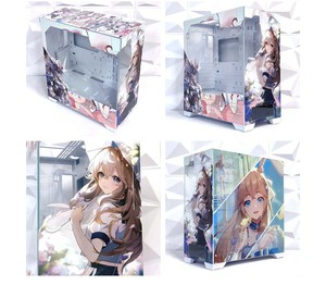 Valkyrie Vk03ディスプレイ画面アニメをテーマにしたコンピュータサポート360 Atxコンピュータケース & タワーゲームテーマカスタム強化シャーシ - Product Image 4