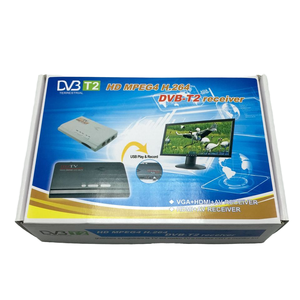 DVB T2 Karasal Alıcı DVB-T2 MPEG-2/-4 H.264 FTA Full HD Mini Set Üstü Kutu - Product Image 5