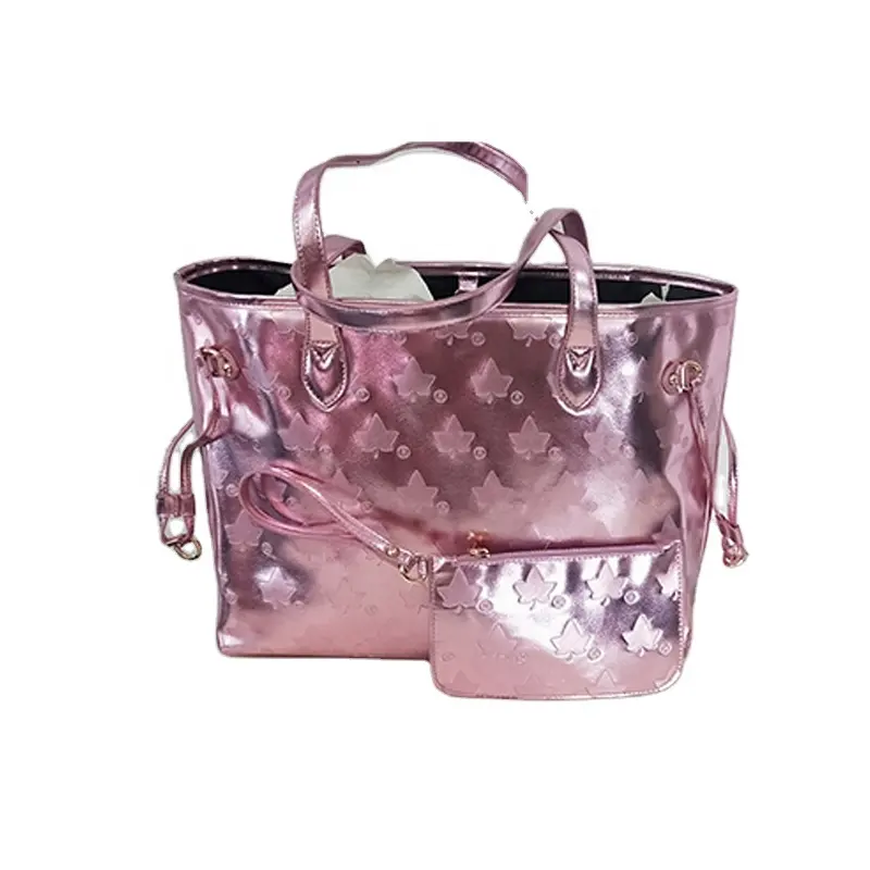Модная Роскошная простая блестящая кожаная сумка через плечо женская сумочка и сумочки