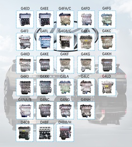 Marka yeni benzinli motor G4FA motor uzun blok 4 silindirli motor Hyundai Accent I30 I30 IX20 Kia Ceed için devam Rio Venga