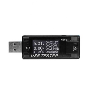 8 в 1 USB-монитор, цифровой ЖК-детектор, тестер емкости, напряжения, тока, времени, мощности, температуры, ватт 4-30 в, 0-5 А, 12 В, 24 В, Bro - Product Image 1