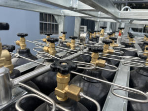 DOT TPED sertifikası, özelleştirilebilir gaz silindir rafı ile uyumlu azot, oksijen ve Argon gaz silindirleri. - Product Image 5