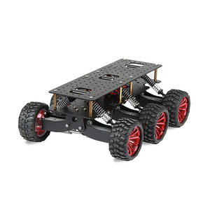 6WD Such- und Rettungs-Smart-Autostoßstück für Raspberry Pi Stoßdämpfer-Autostoßstück für Arduino IDE