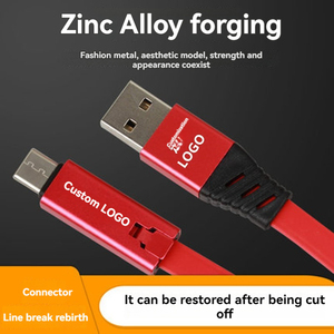 1.5M Custom Logo Multi-Function 2.1A Pure Copper <strong>USB</strong>-C Fast Charging Micro V8 TC Data <strong>USB</strong> Cable - Product Image 5