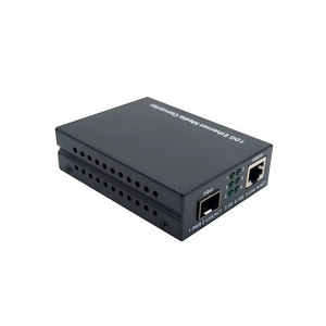 PACBTECH 10G/2.5G RJ45 para SFP + 10G Ethernet Media Converter Mini