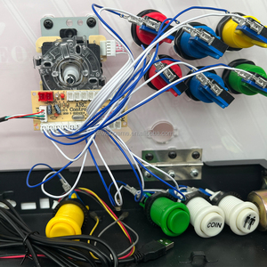 <strong>Arcade</strong> Zero Delay Kit 2-Player <strong>USB</strong> Encoder for PC <strong>Raspberry</strong> <strong>Pi</strong> 8-Way Joystick Coin Game Box Cabinet Wholesale Amusement Machine - Product Image 6