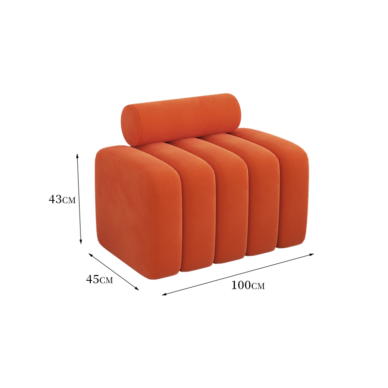 Orange 100*45*43 (flannel)