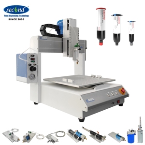 3 assi Benchtop desktop 30cc fluido UV resina epossidica pasta automatico automatico dispensatore di colla robot - Product Image 2