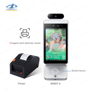 Hfsecurity Nhật Bản rượu <span class=keywords><strong>Tester</strong></span> Nhận dạng khuôn mặt đo nhiệt độ rượu breathalyzer rượu <span class=keywords><strong>Tester</strong></span> ra08t - Product Image 1