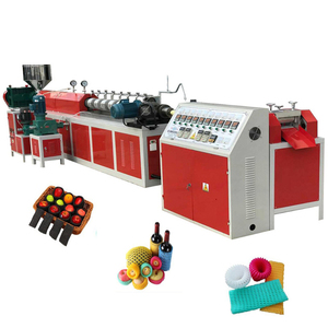 Extrusora de red de botellas de espuma PE plástica/máquina de fabricación de red de fruta EPE expandida - Product Image 1