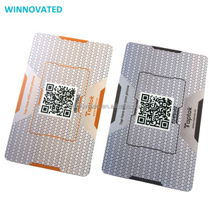 Megabyte Intelligent RFID 13.56mhz Customize Card Barcode <strong>QR</strong> <strong>Code</strong> NFC - Product Image 1