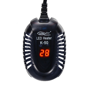 <strong>K</strong>-50 LED Digital Display <strong>Small</strong> Fish Tank Mini Heater for Turtle Tank - Product Image 1