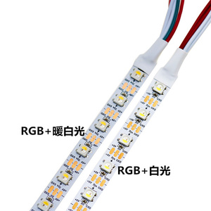 หลายสีเผาผลาญ96Leds RGBW 4 In 1ที่มีสีสัน12มิลลิเมตร5050smd นำแถบแสงใช้กับระยะไกล RF นำตัวควบคุม - Product Image 2
