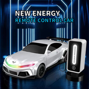 KYK 2025 New Remote Control <strong>Car</strong> 1:16 Sports <strong>Car</strong> with Charging Station Lifelike New Energy Electric Vehicle Model <strong>CAR</strong> TOY - Product Image 4