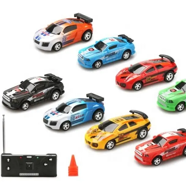 Hot selling mini remote care with light; mini rechargeable toys car; 4 channels mini rc car