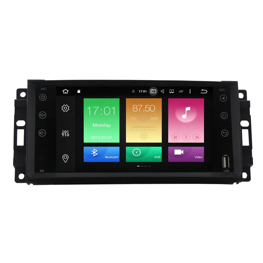 ZESTECH 7 "Jeep Compass de Radio Con Pantalla Para Auto Para 2010, 2011, 2012, 2013, 2014, 2015, 2016 Android 10,0 4 + 64GB navegación GPS