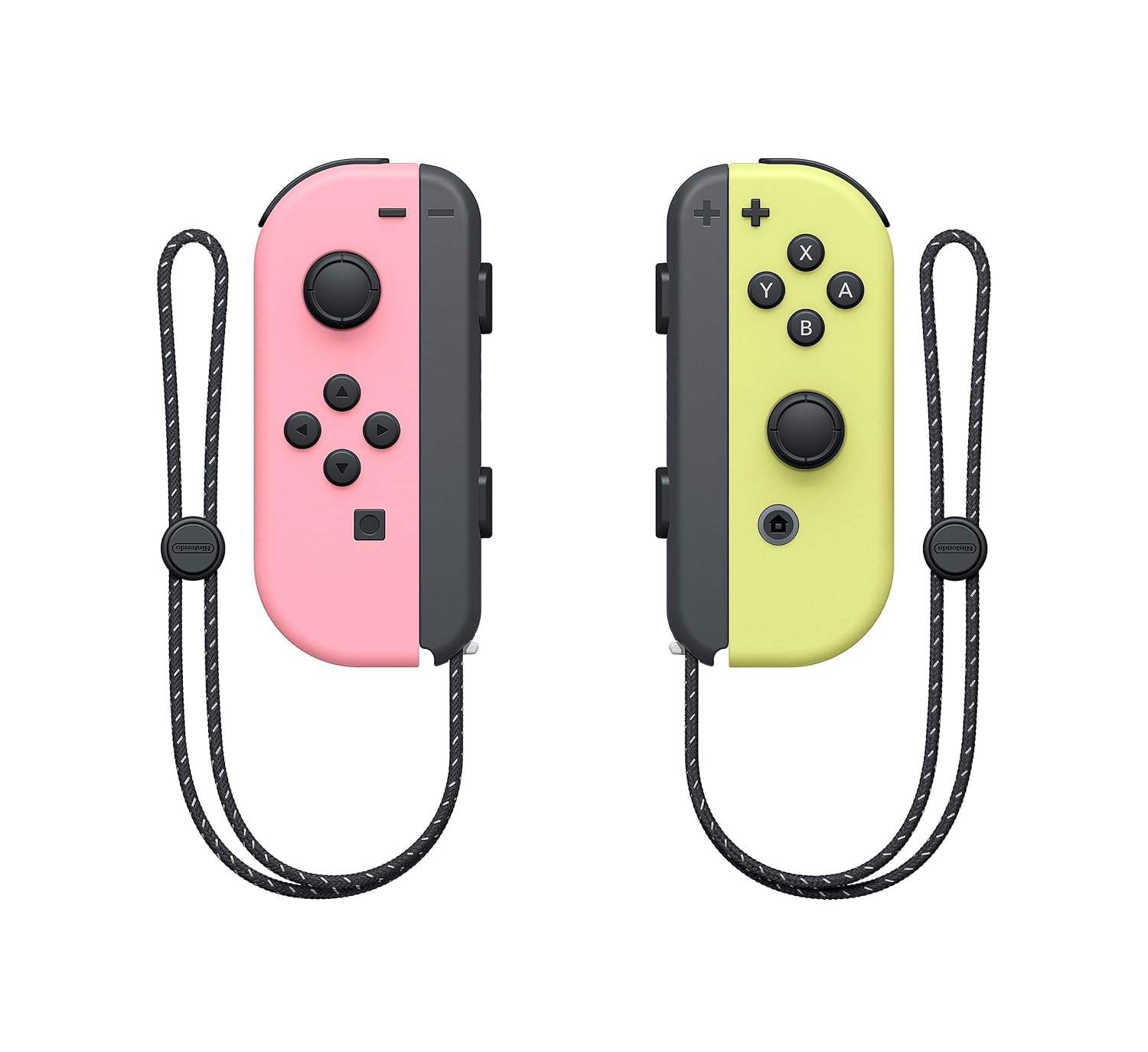 Left: Pink; Right: Lime green