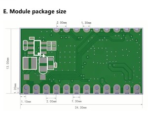 マルチインターフェイスPLC-ラインドライバー付きIoT通信トランシーバーモジュールMN-L60C電力線通信モジュール - Product Image 3