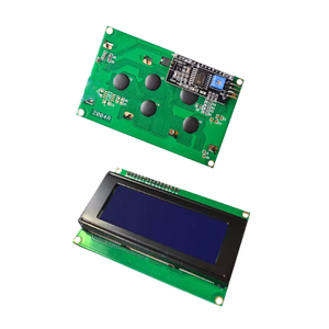 LCD2004 + I2C 2004 20x4 2004A синий экран HD44780 символьный LCD /w IIC/I2C последовательный интерфейсный модуль адаптера для модуля - Product Image 1