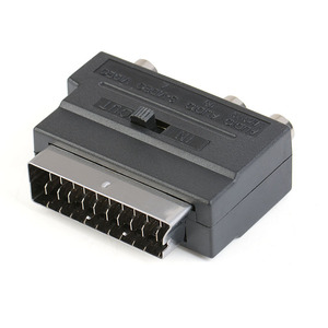 Cantell SCART 21Pin zu 3RCA Konverter RGB Scart Stecker zu Composite RCA S-Video mit RCA SV zu Scart A/V Adapter - Product Image 3