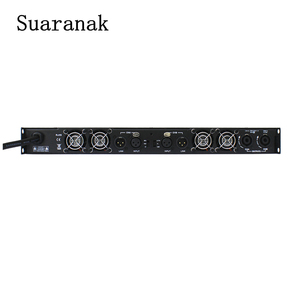 Suaranak 650W <strong>Output</strong> 1U XLR <strong>Input</strong> SPEAKON <strong>Input</strong> Class - D <strong>2</strong> CH Universal Power Supply Digital <strong>Amplifier</strong> With PFC YLW - AT650 - Product Image 2
