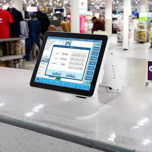 Terminal <span class=keywords><strong>POS</strong></span> de tela de toque para máquina de fazer pedidos de restaurantes, tudo em um sistema de computador <span class=keywords><strong>POS</strong></span>