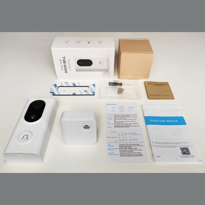 Tuya APP Cámara timbre Wi-Fi inalámbrico timbre Video sistema intercomunicador de seguridad para el hogar trabaja con Alexa Asistente de Google - Product Image 4
