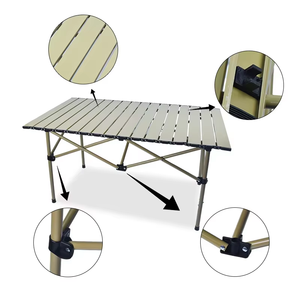 Biểu Tượng Tùy Chỉnh Ngoài Trời Multifonctional Trọng Lượng Nhẹ Trại Bàn Cà Phê Cắm Trại Gấp Bảng Cho Dã Ngoại Vườn Công Viên - Product Image 5