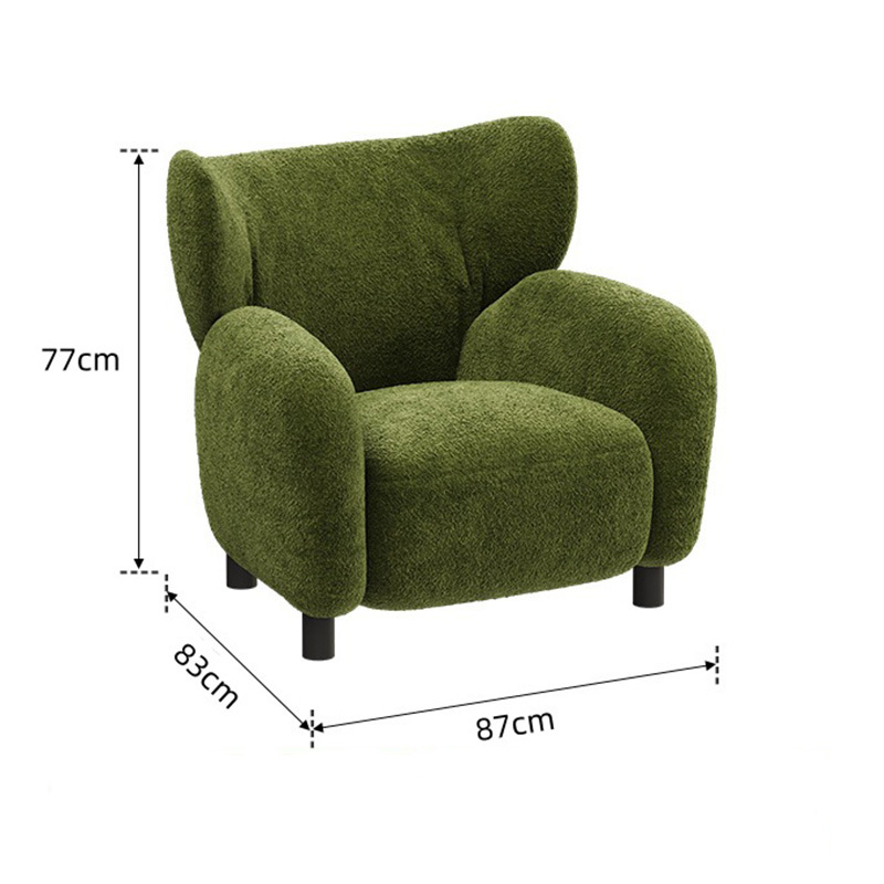 0.87m dark green