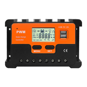 Контроллер солнечного заряда Ft6048 60A Pwm для солнечной системы с экраном дисплея