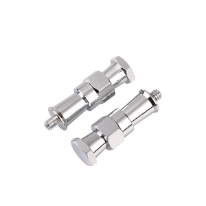 Kaliou H/I/J/<strong>K</strong>/M Type Screw Standard '1/4' and '3/8' Connector Iron Nickel Plating Adapter <strong>Mount</strong> Set for Gopro Camera Tripod - Product Image 5