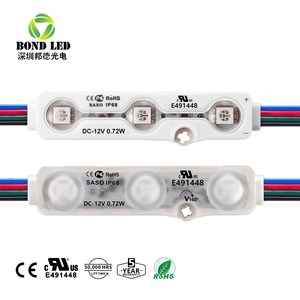 4線式マジックフルカラープログラミングDC12V LEDピクセルモジュール - Product Image 2