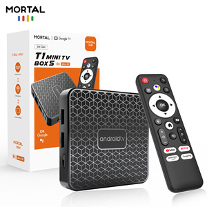 Mortal T1 MINI TV Box Android14.0 RK3518 Smart Streaming 4K60fps WiFi6 Потоковое мультимедиа голосовой пульт Smart Tv Box - Product Image 1