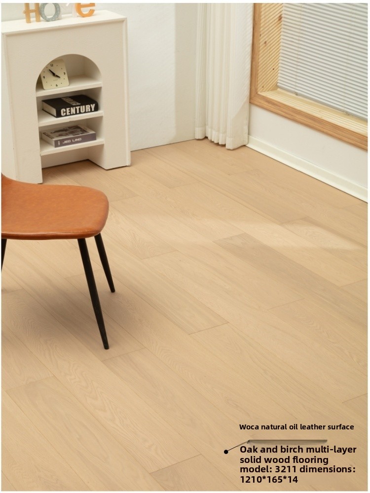 Oak 3211 leather finish