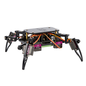 ACEBOTT DIY Programmier bares IoT für Arduino Robotics Kits ESP8266/ESP32 Vierbeiniger Spinnen roboter mit Lauf animationen