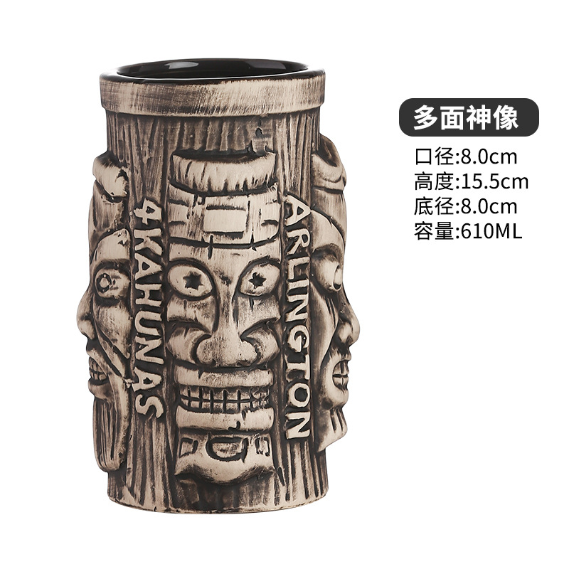 Idole aux multiples facettes-tiki cup