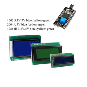 1602A 2004A 12864B Pantalla LCD Pantalla azul/Amarillo 3,3-verde/5V LCD12864 LCD1602 12864 Módulo LCD - Product Image 2
