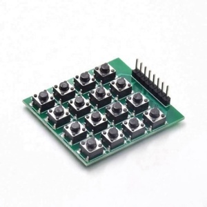 微动开关4X4矩阵键盘16键单片机外部扩展 - Product Image 3
