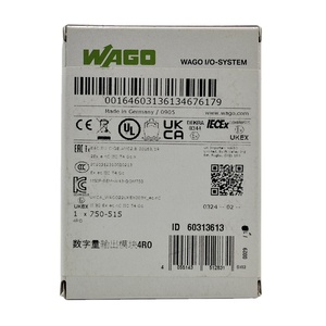 750-496 Salida de relé de 4 canales AC 250 V 2,0 a Sin potencial 4 contactos Wagos 750 496 Conectores Wagos Módulo PLC 750-496 - Product Image 3