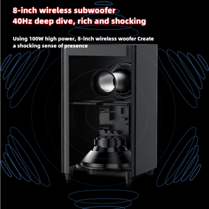 Xdobo Pacific 1982 Home Theater Speaker Bar With Subwoofer 3D Surround Sound <strong>System</strong> for Tv <strong>Computer</strong> Projector Speakers - Product Image 3